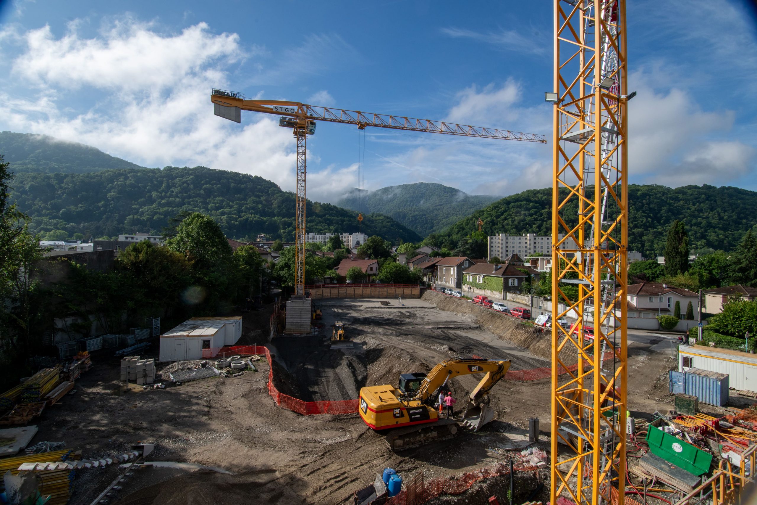 Travaux en cours à Gières !